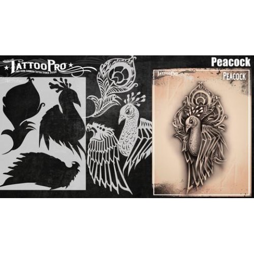 Airbrush Tattoo Pro Peacock (PEACOCK)
